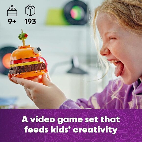 Burger Building Set  Kids Toy for Gamer Display Model, Collectible Fortnite Toy - Picture 2 of 7
